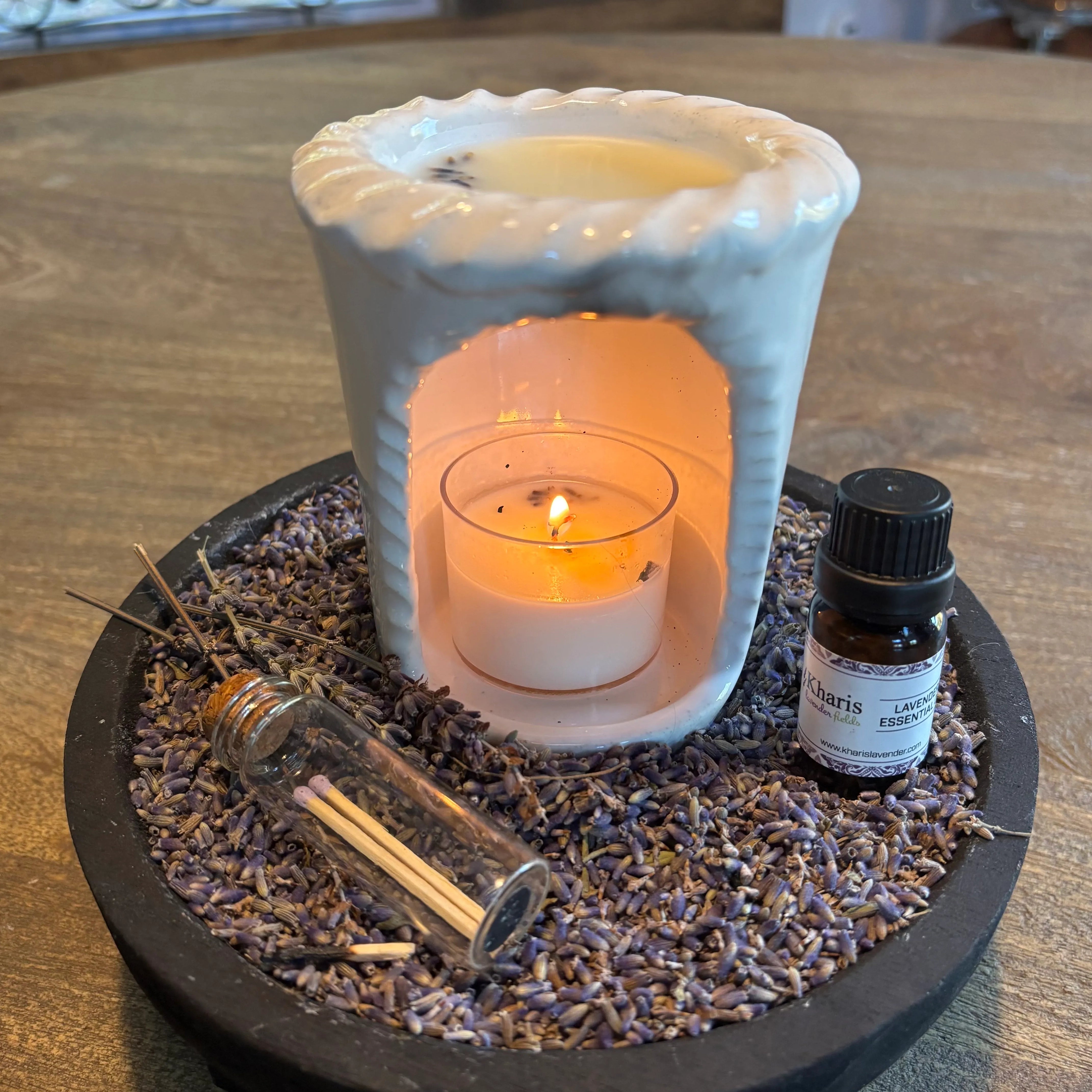 Ceramic Wax & Oil Warmer Ritual Kit