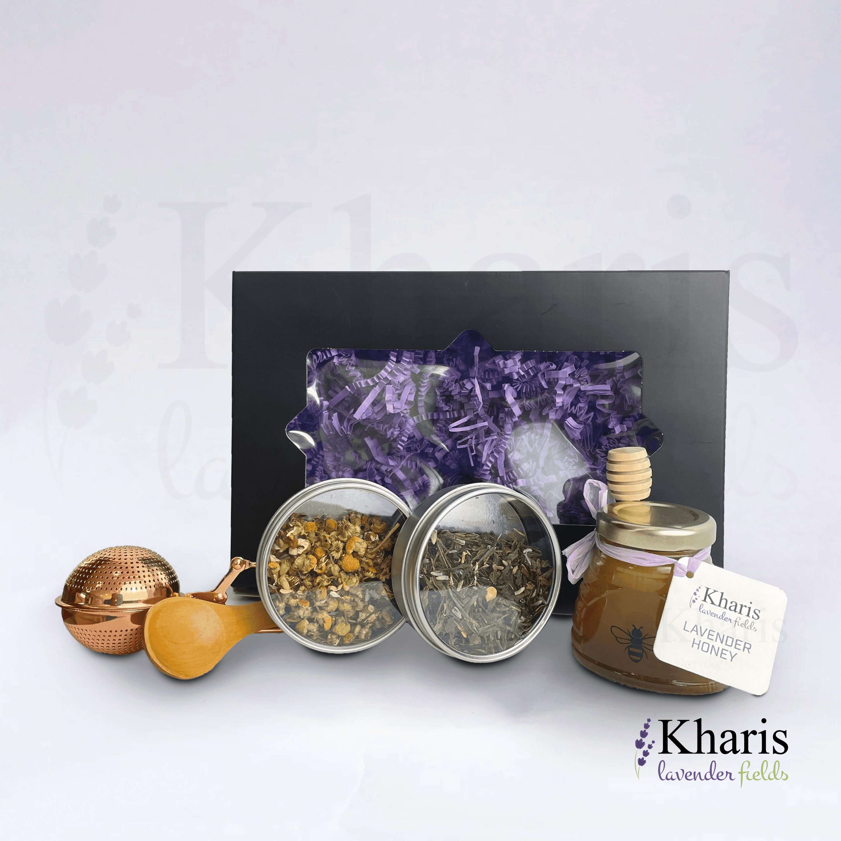 Tea + Honey Gift Set - Kharislavender