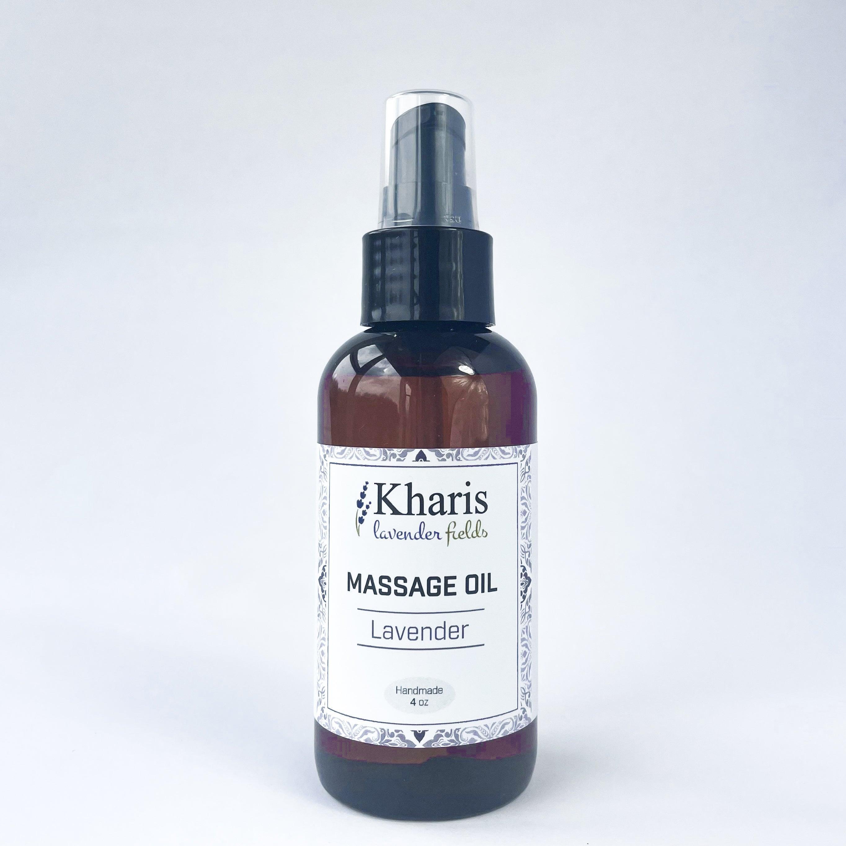 Lavender Massage Oil - Kharislavender