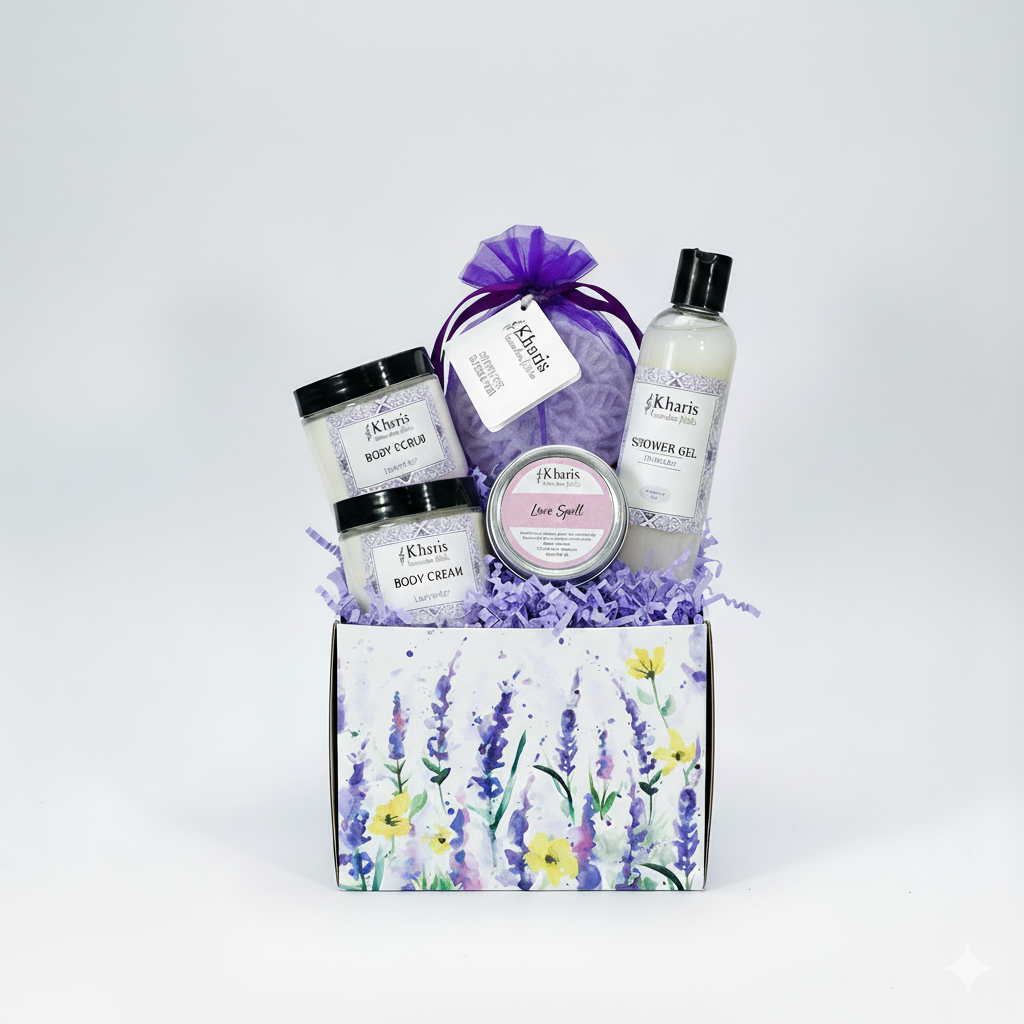 Lavender Spa Celebration Basket