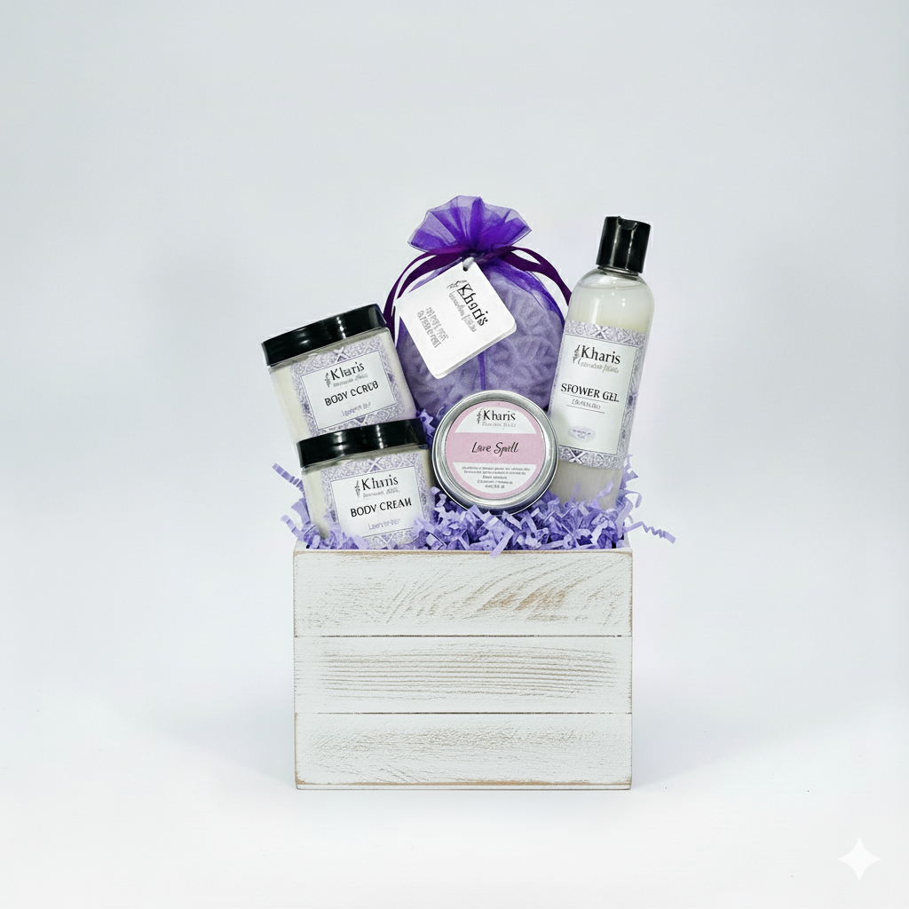 Lavender Spa Celebration Basket