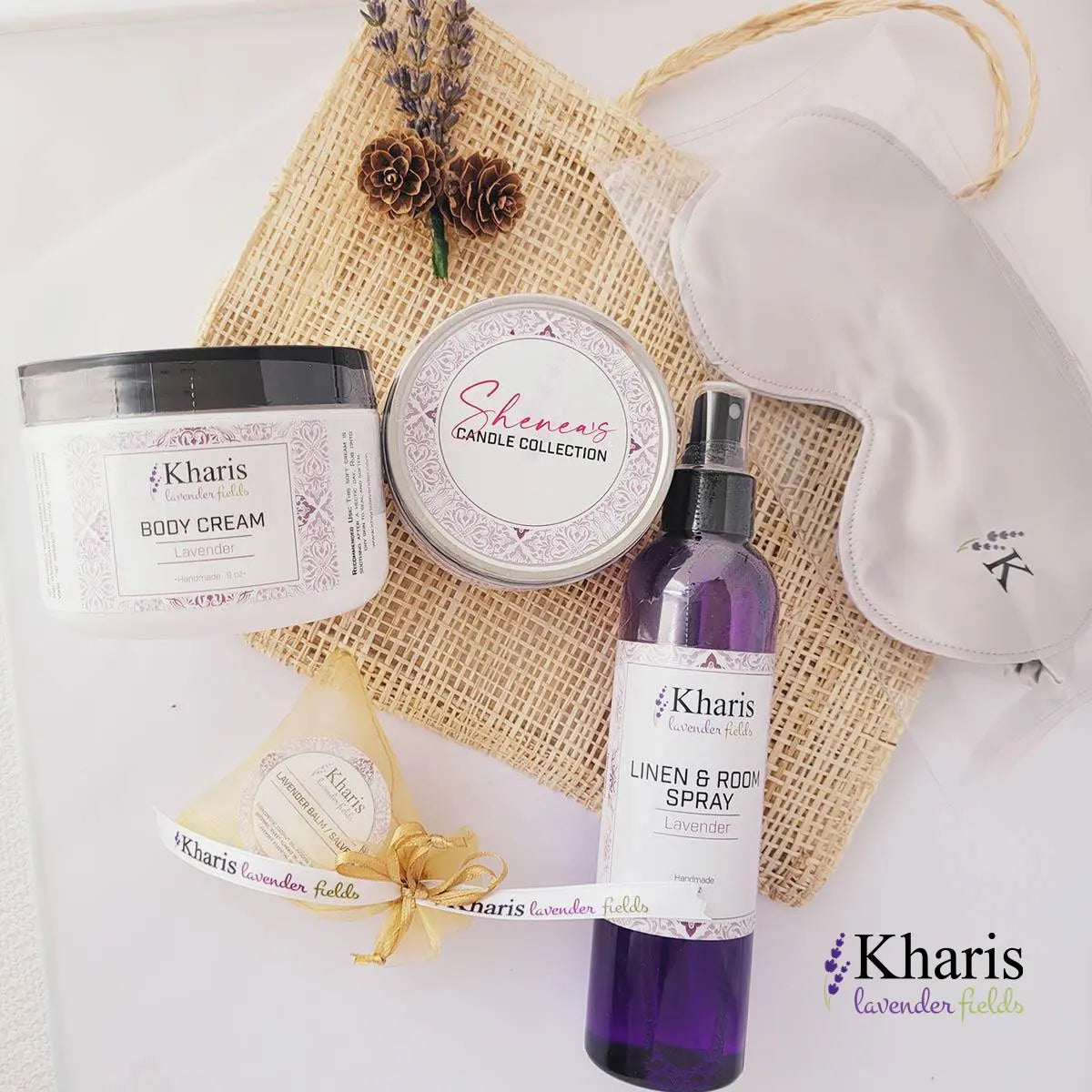 Self-Care with Lavender / Spa-at-Home Gift Set