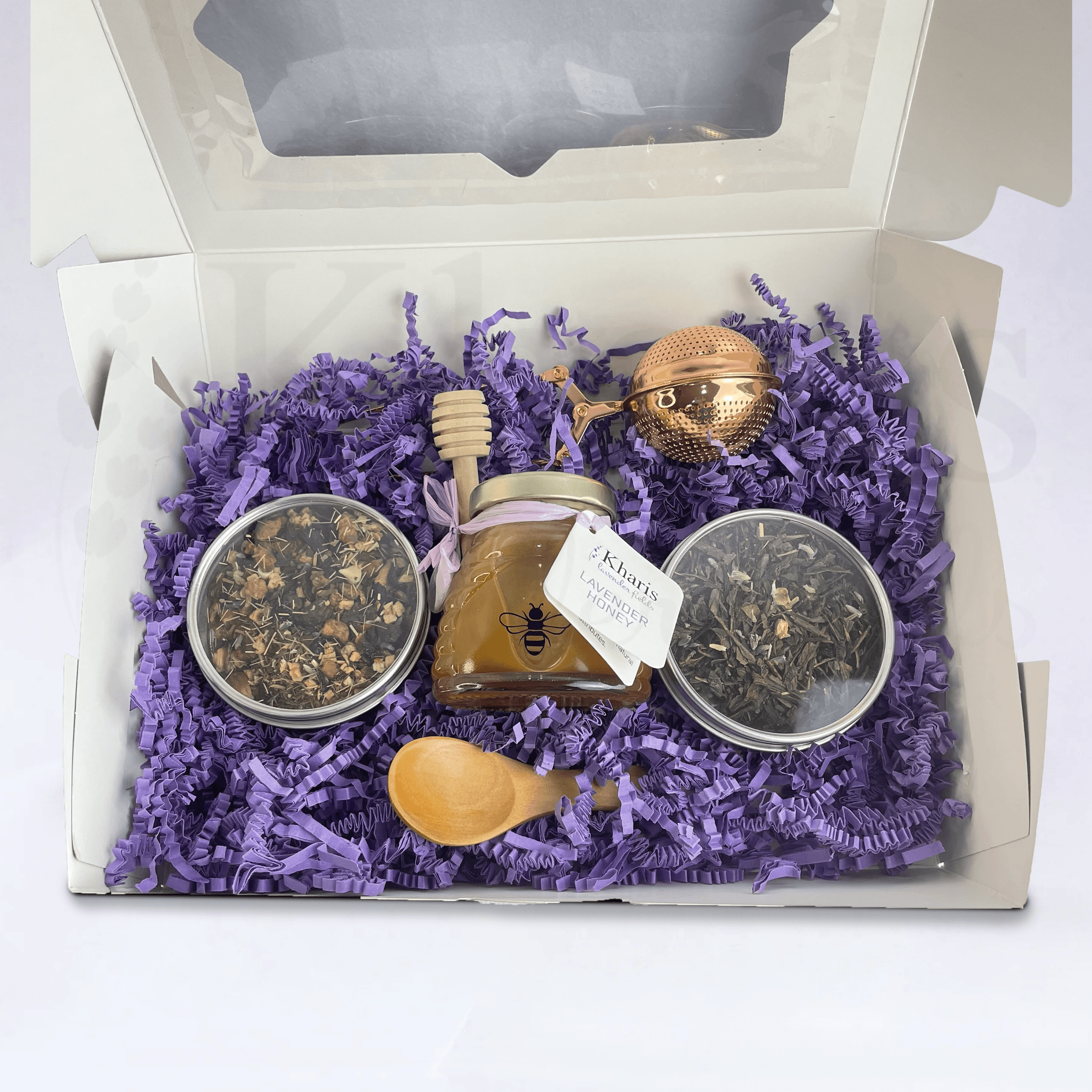 Tea + Honey Gift Set - Kharislavender