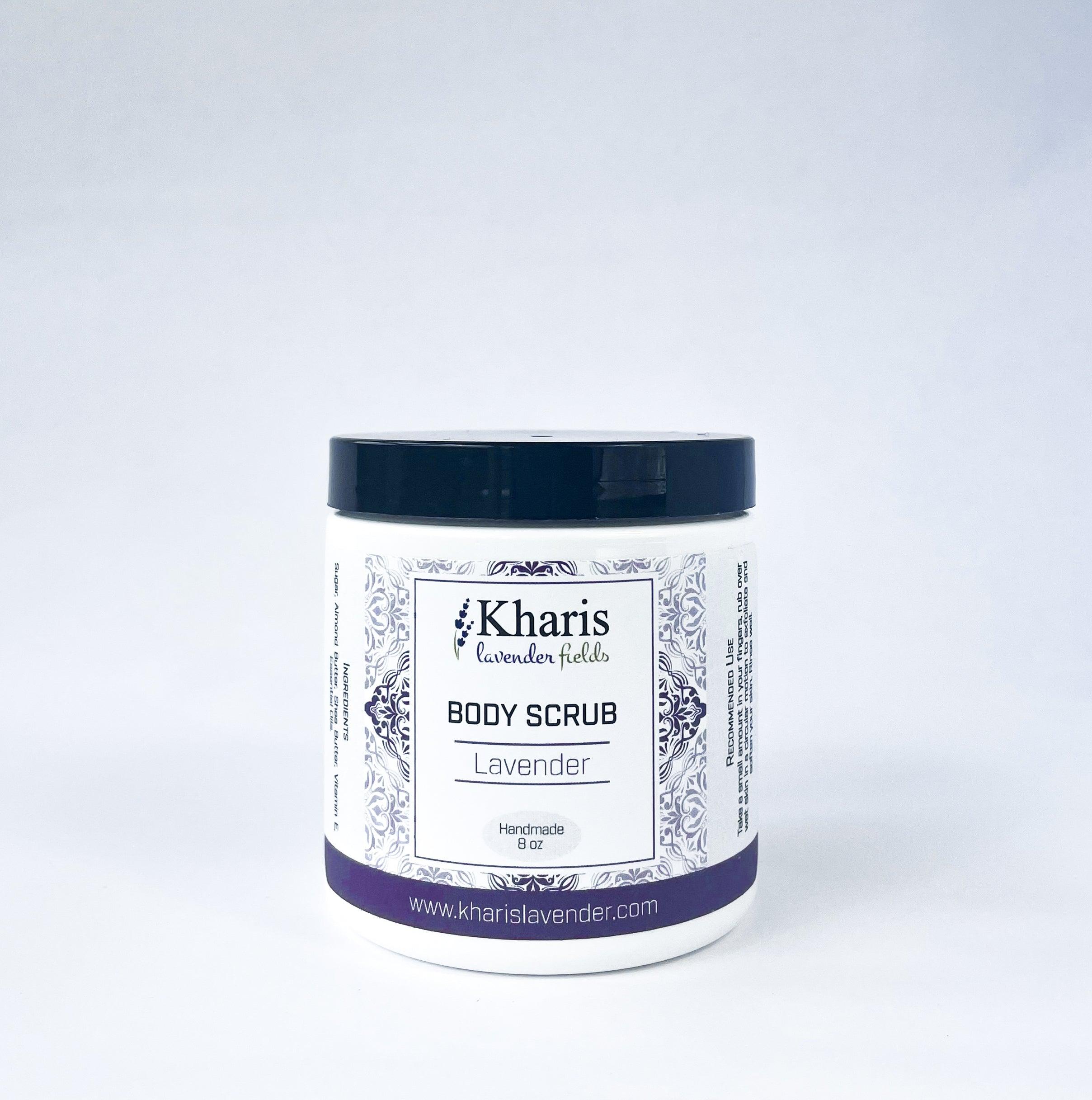 Body Scrub jar- Kharislavender