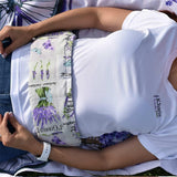 Lavender Neck Wrap calm and comfort - lavender buds and flaxseed