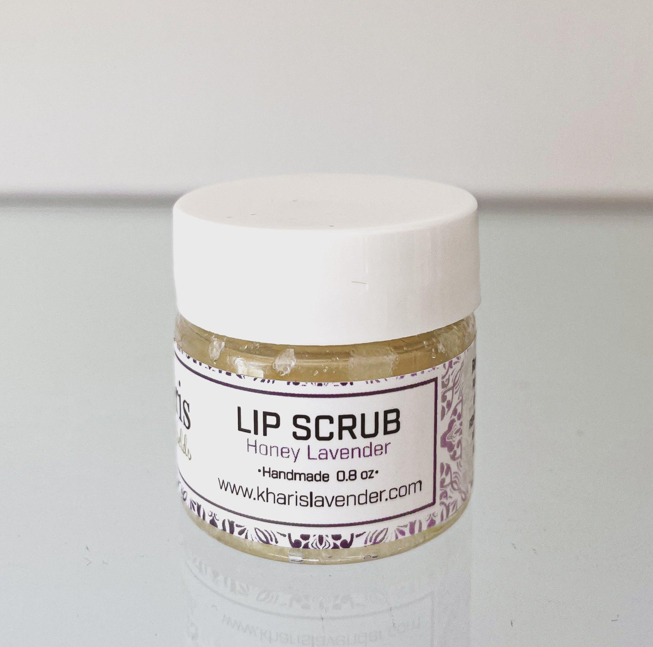 Lip Scrub Honey Lavender - Kharislavender