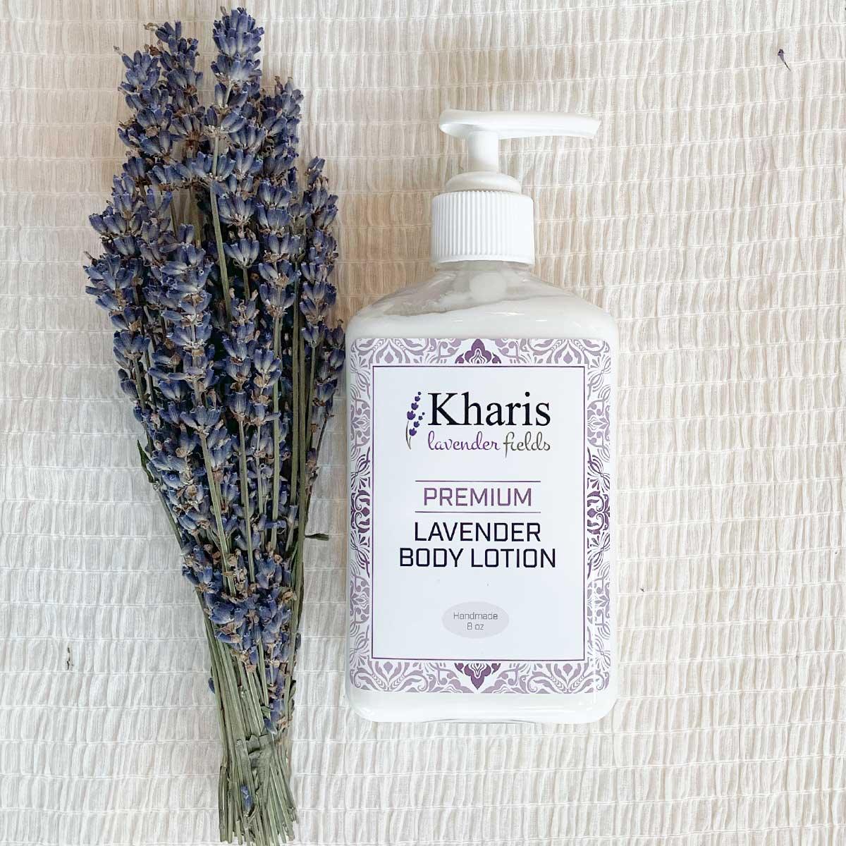 Premium Lavender Body Lotion - Kharislavender