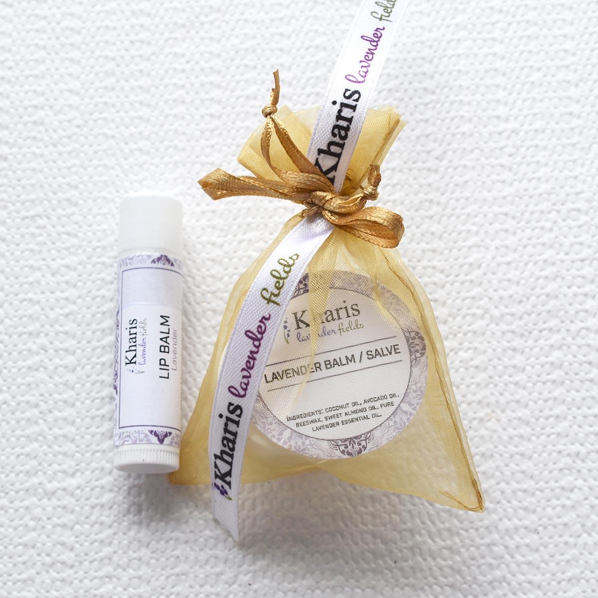 Luscious Lavender Lip Balm: Tube or Jar - Kharislavender