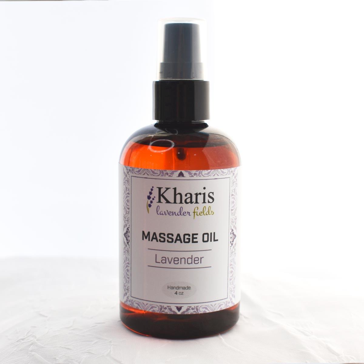 Lavender Massage Oil - Kharislavender
